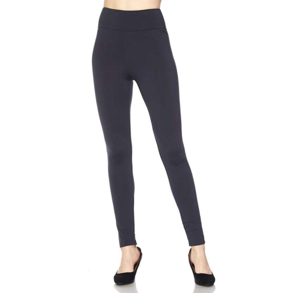 World of Leggings Fur Lined - 3 Inch High Waisted Leggings